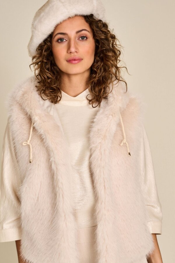 Giletvest Ecru Due Amanti ( Jenny/Ecru )