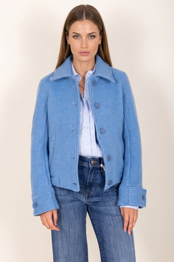 Gilet Bleu pâle Due Amanti ( Joy/Beige Celest )