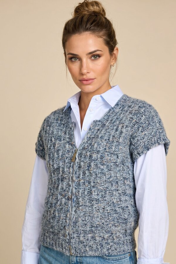 Pull Blauw Due Amanti ( Joyslim/Celest Blue )