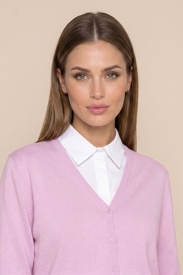 Giletpull Roze Due Amanti ( Juhel/Glicine )