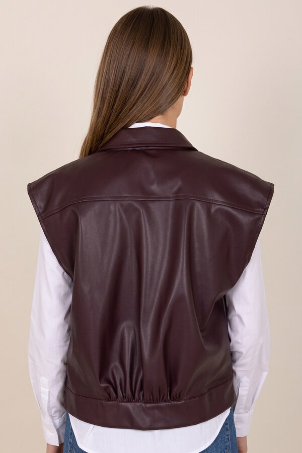 Gilet Bordeaux Due Amanti ( Julie/Bordeau )