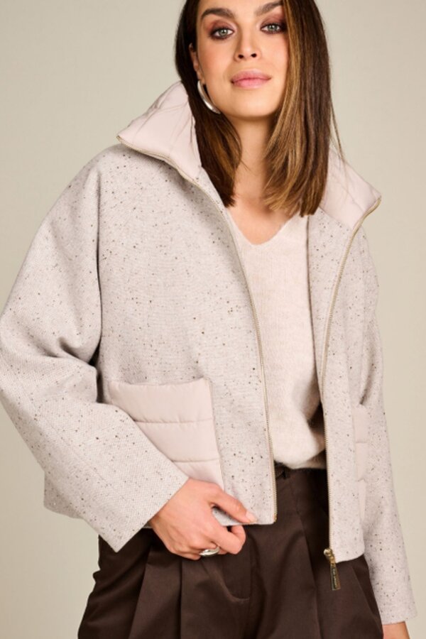 Gilet Beige Due Amanti ( Justine/Beige Shyne )