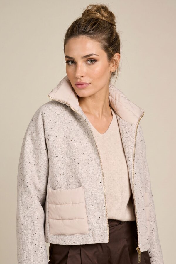 Gilet Beige Due Amanti ( Justine/Beige Shyne )