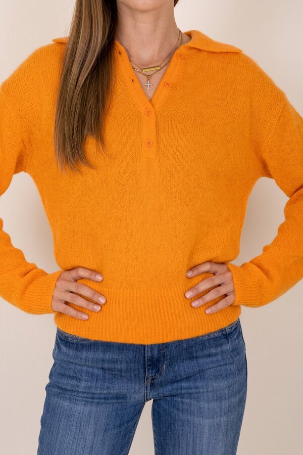 Pull Oranje Due Amanti (Maine/Orange Fluo)