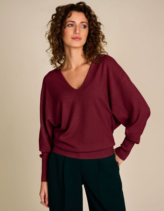 Pull Bordeaux Due Amanti ( Marly/Bordeau )