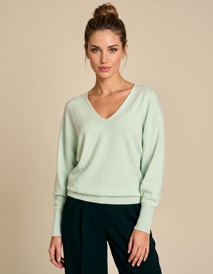 Pull Munt Due Amanti ( Marly/Mint )