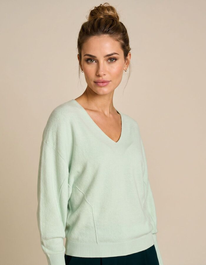 Pull Munt Due Amanti ( Marly/Mint )