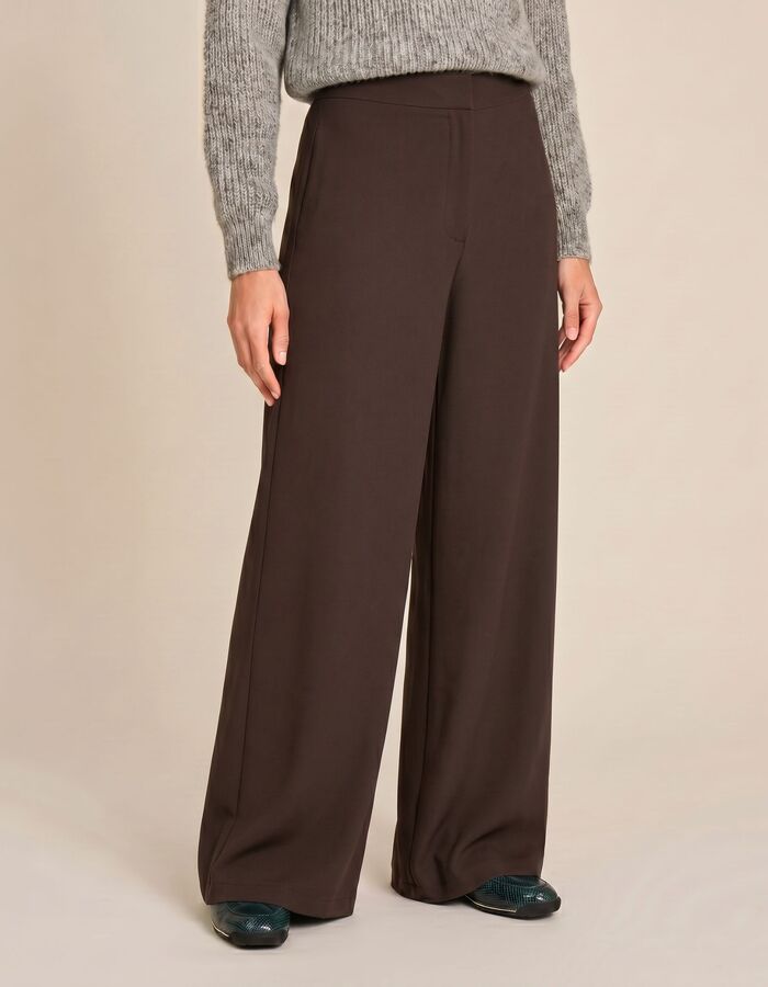 Pantalon Marron Due Amanti ( Pamela/Choco Foncé )
