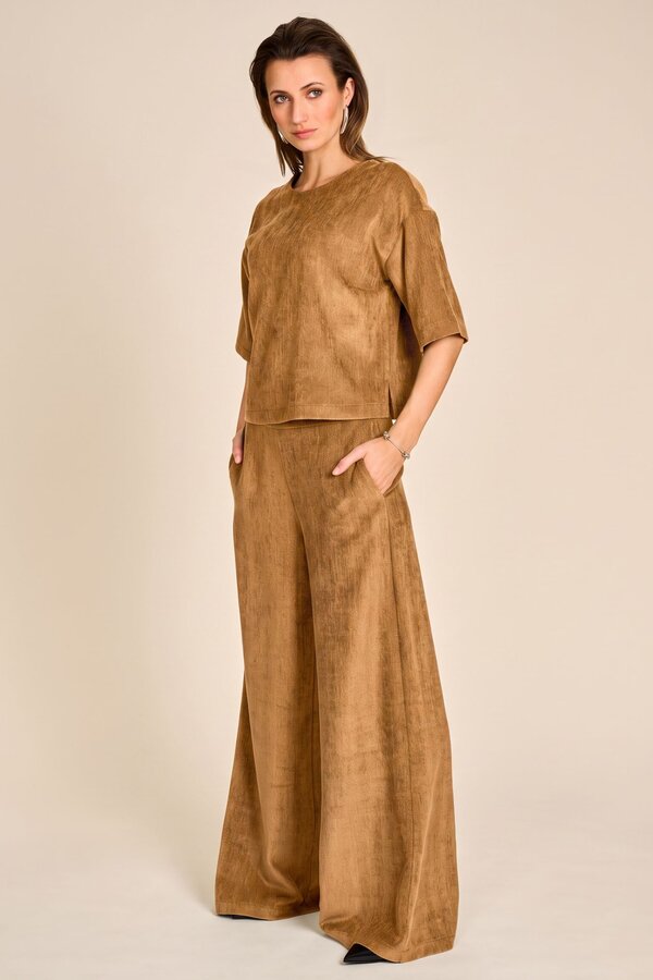 Pantalon Marron Due Amanti ( Patricia/Brown )