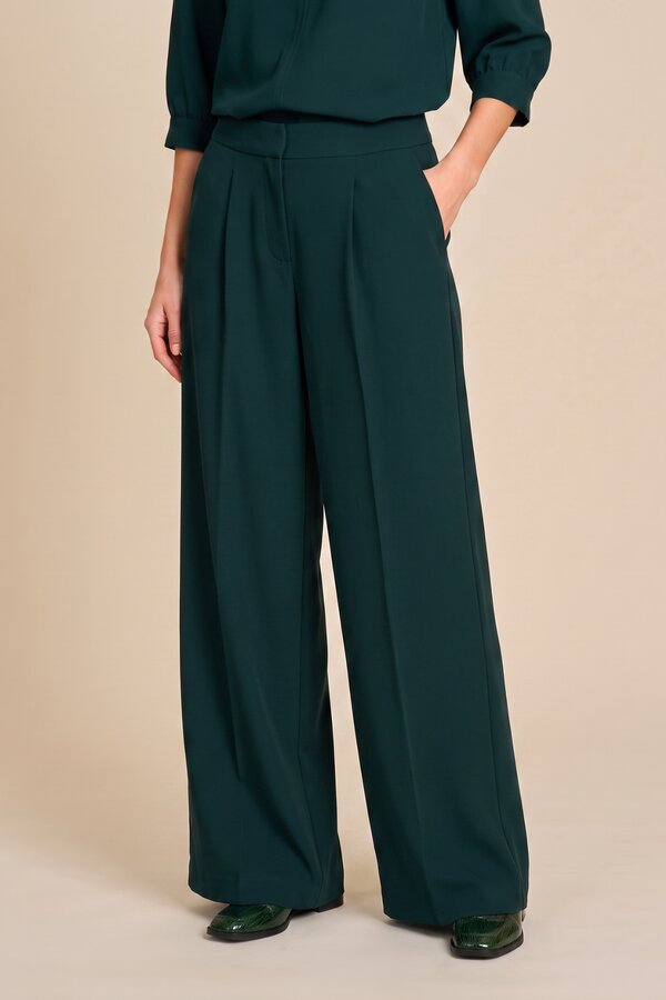 Pantalon Vert Due Amanti ( Paula/Vert foncé )