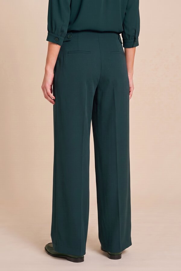 Pantalon Vert Due Amanti ( Paula/Vert foncé )