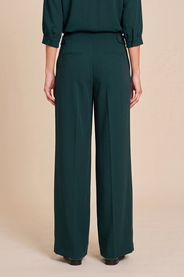 Pantalon Vert Due Amanti ( Paula/Vert foncé )