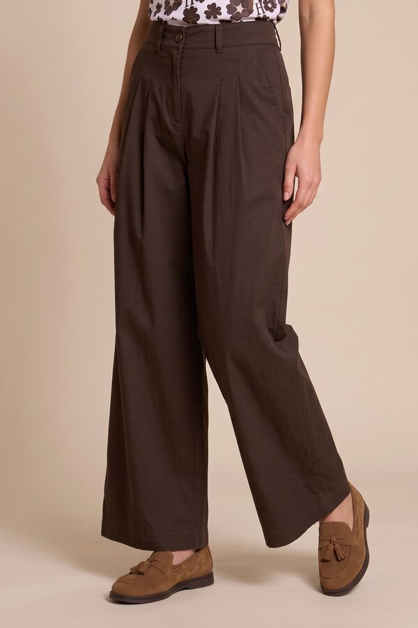 Broek Bruin Due Amanti ( Pauline/Dark Choc )