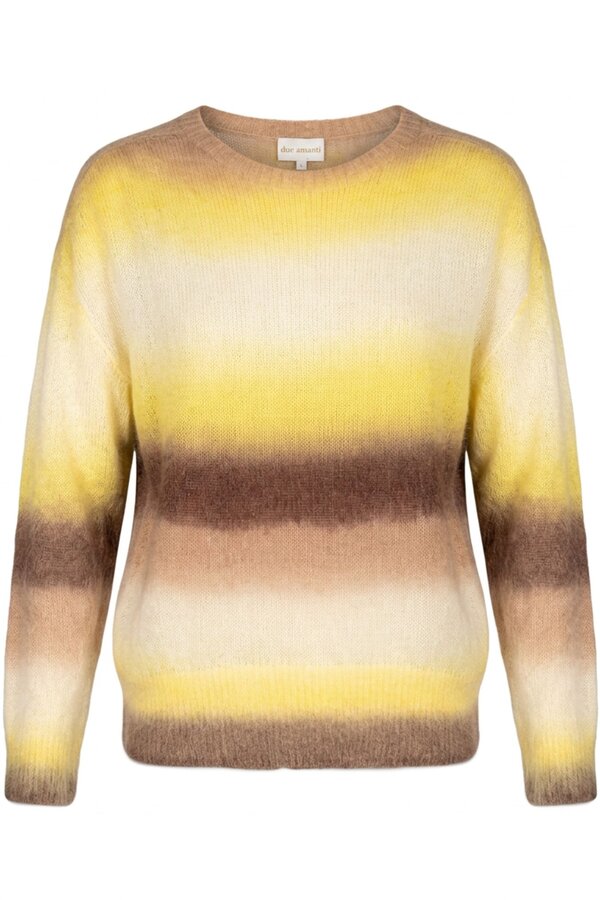 Pull Geel Due Amanti ( Weaves/Yellow/Choc )