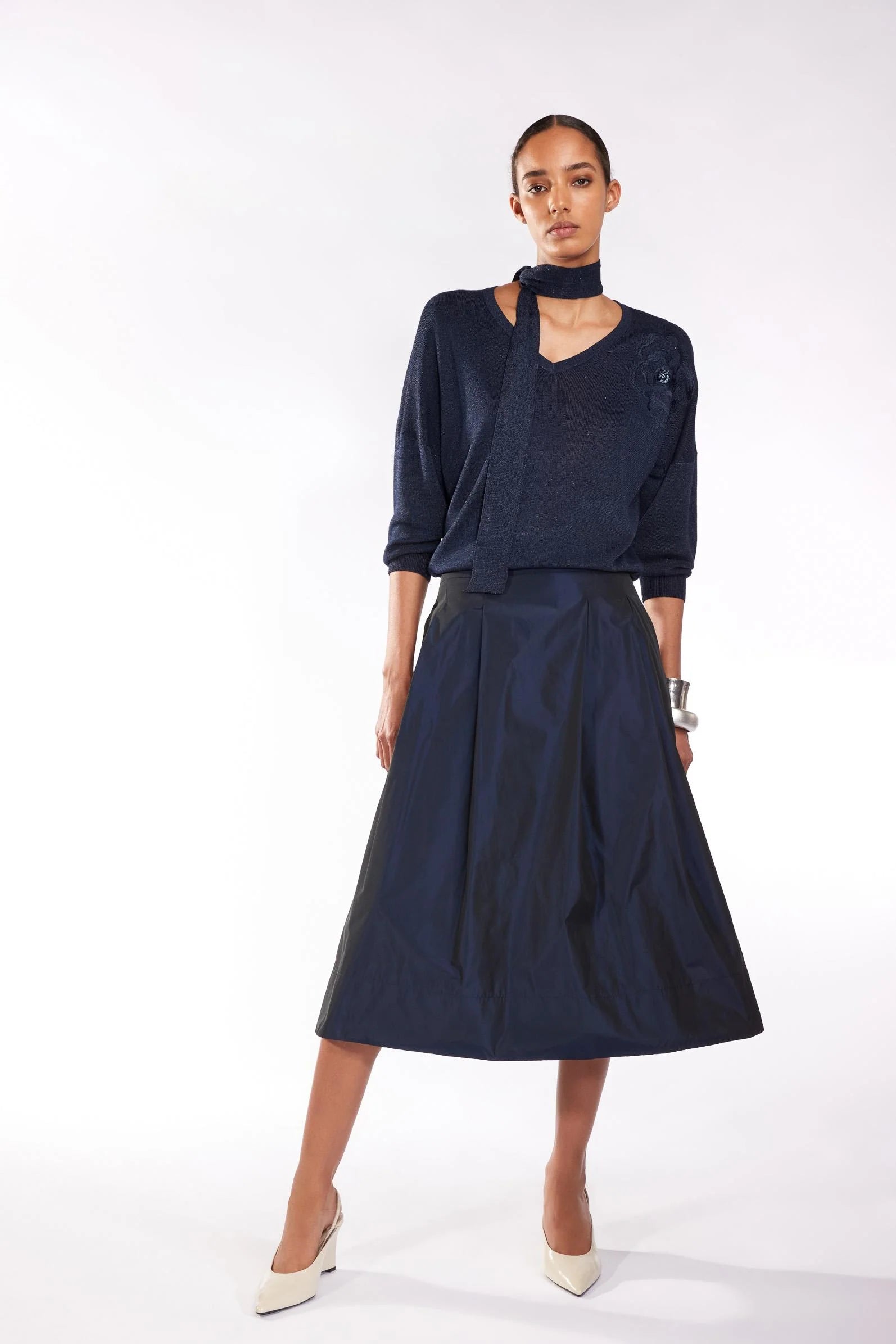 Pull Donkerblauw Atmos ( 1640 Selene/Navy )