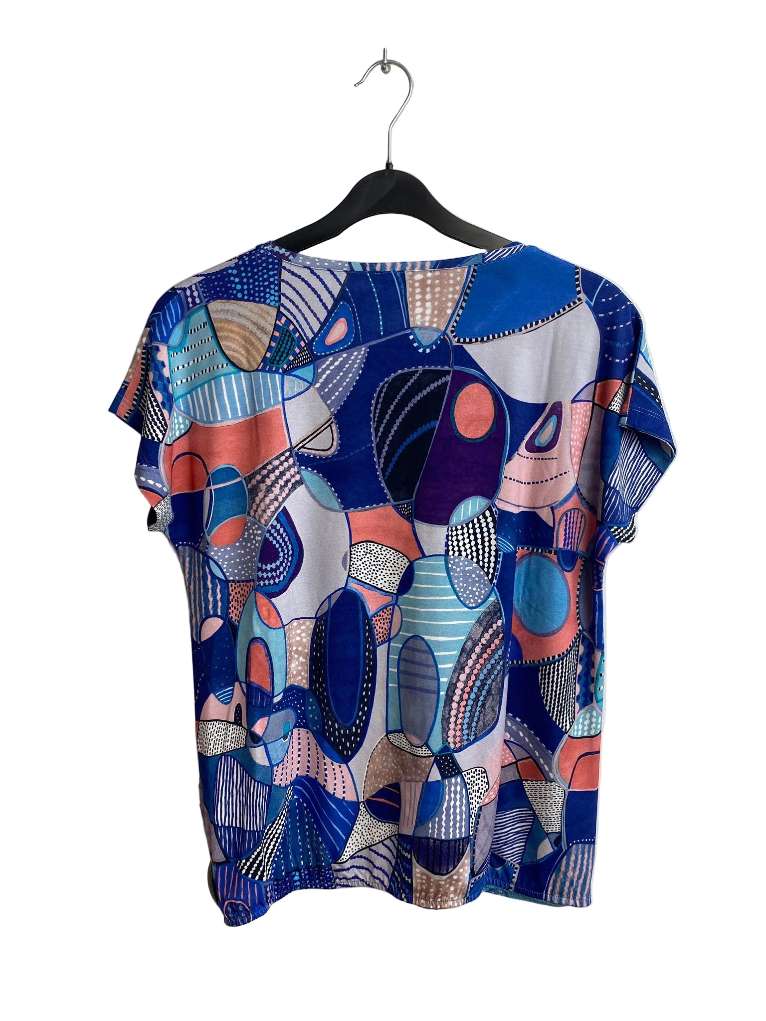 T-Shirt Blauw Gollehaug ( 23231/639 )