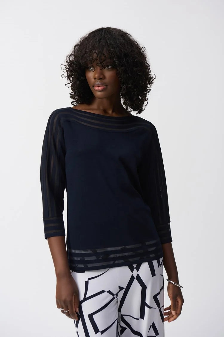 Pull Bleu Foncé Ribkoff Joseph ( 251946/2166 T )