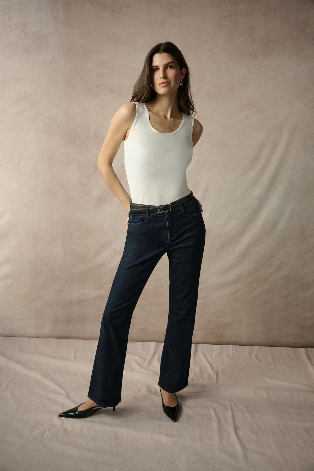 Broek Donkerblauw Ribkoff ( 251967Co/3302   T )