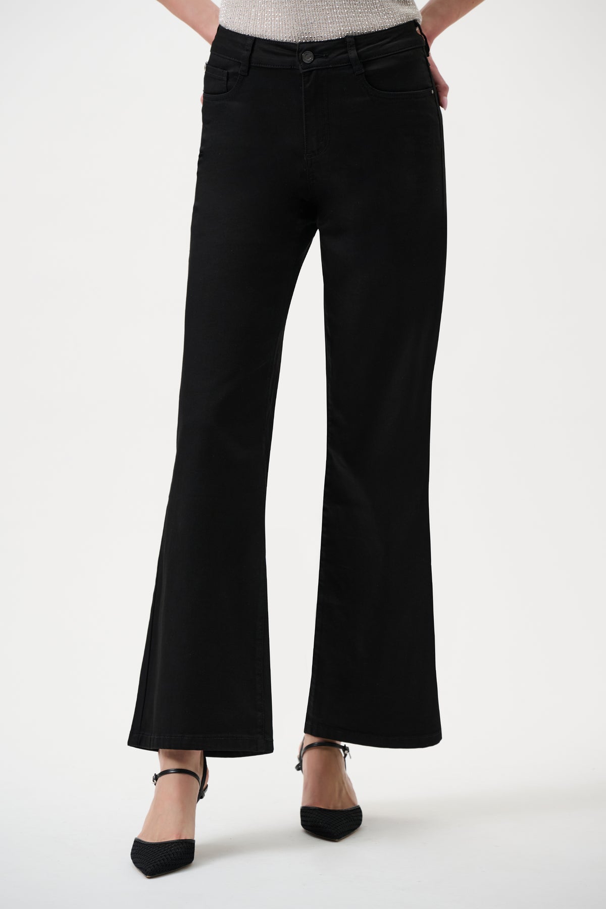 Pantalon Noir Ribkoff ( 251968Bco/11 T )