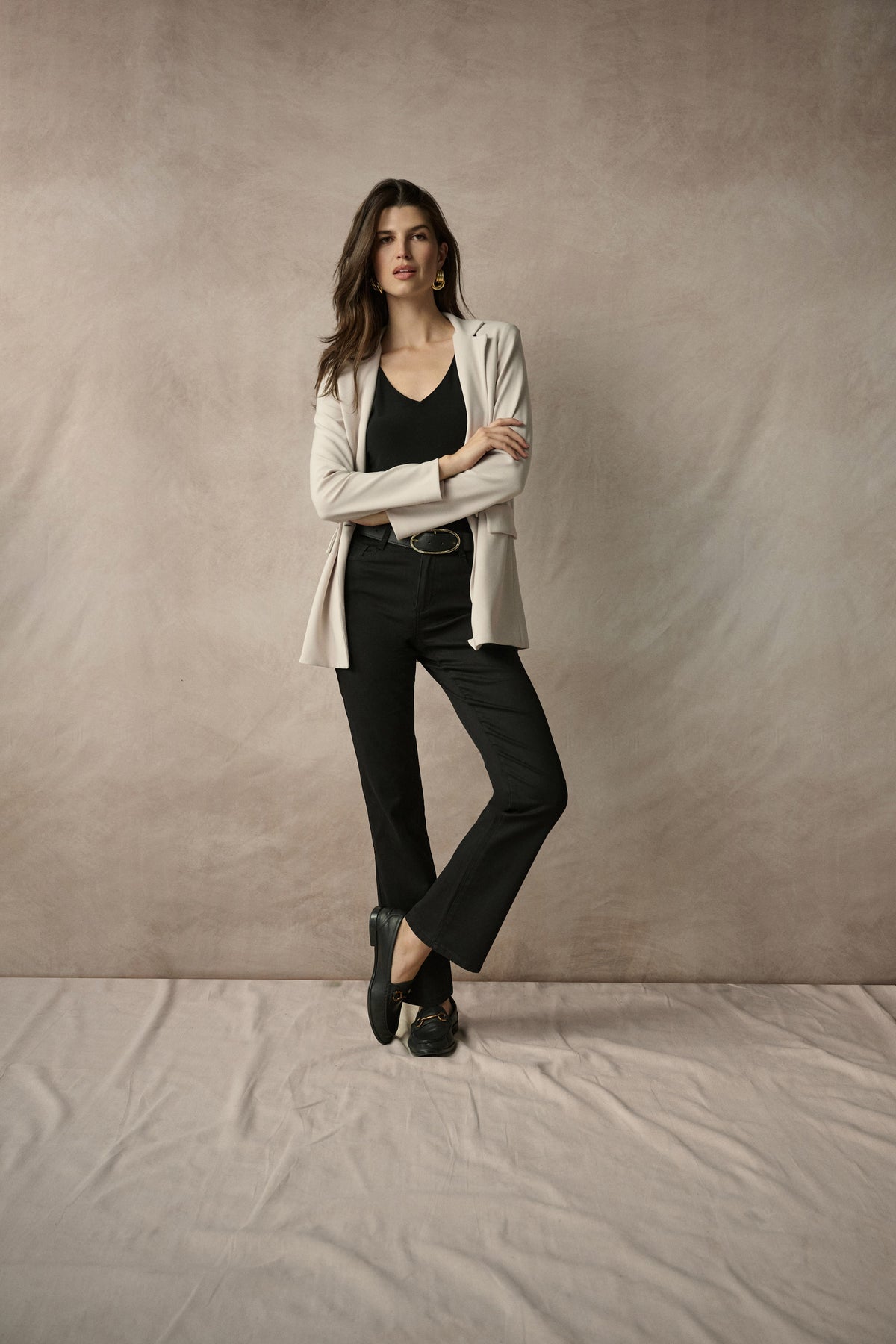 Pantalon Noir Ribkoff ( 251968Bco/11 T )