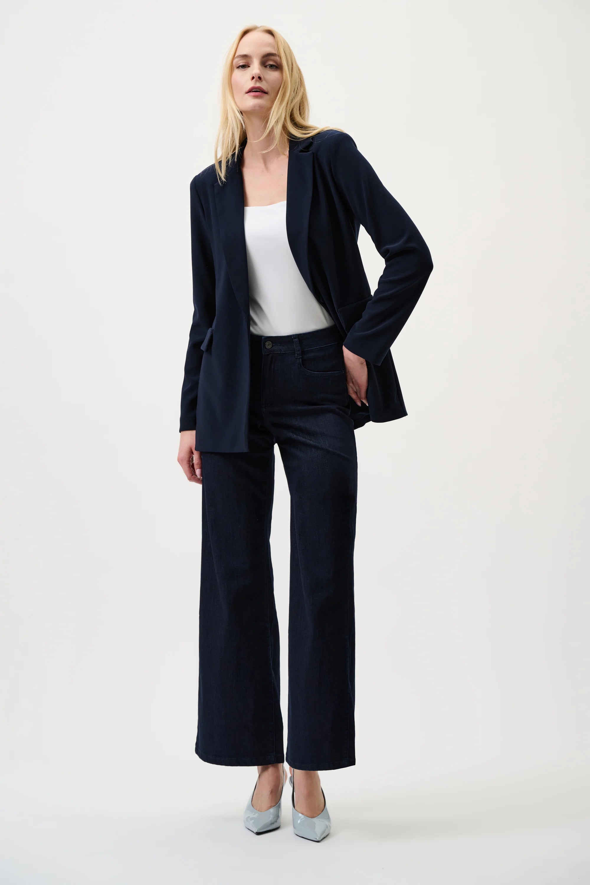 Broek Donkerblauw Ribkoff ( 251968Co/3302   T )