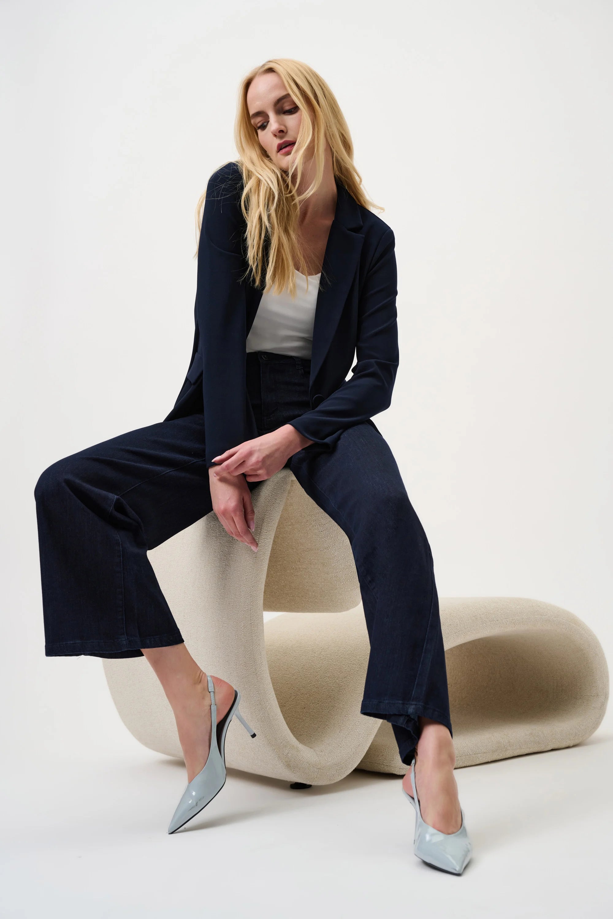 Broek Donkerblauw Ribkoff ( 251968Co/3302   T )
