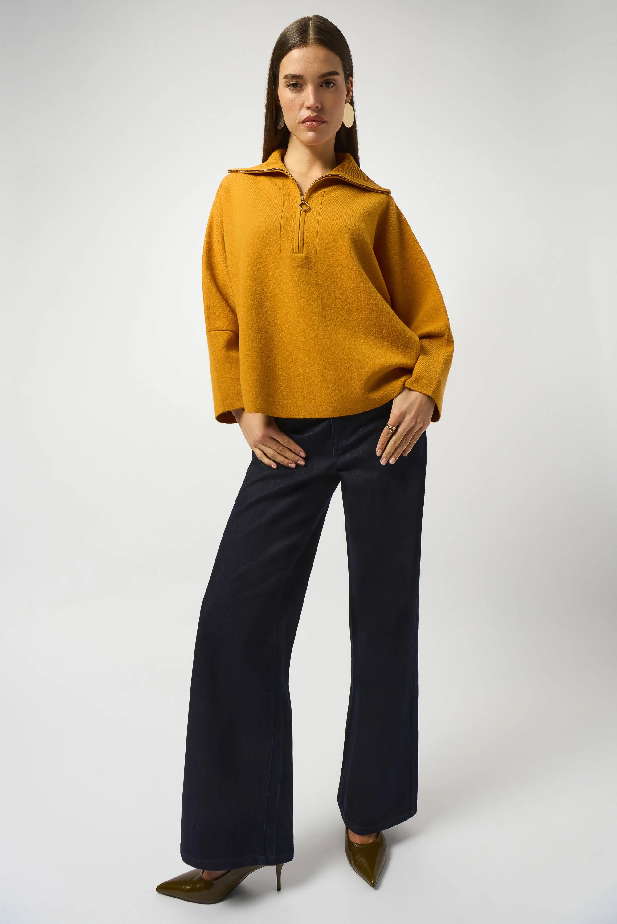 Pantalon bleu foncé Ribkoff ( 251968F25/3302 )