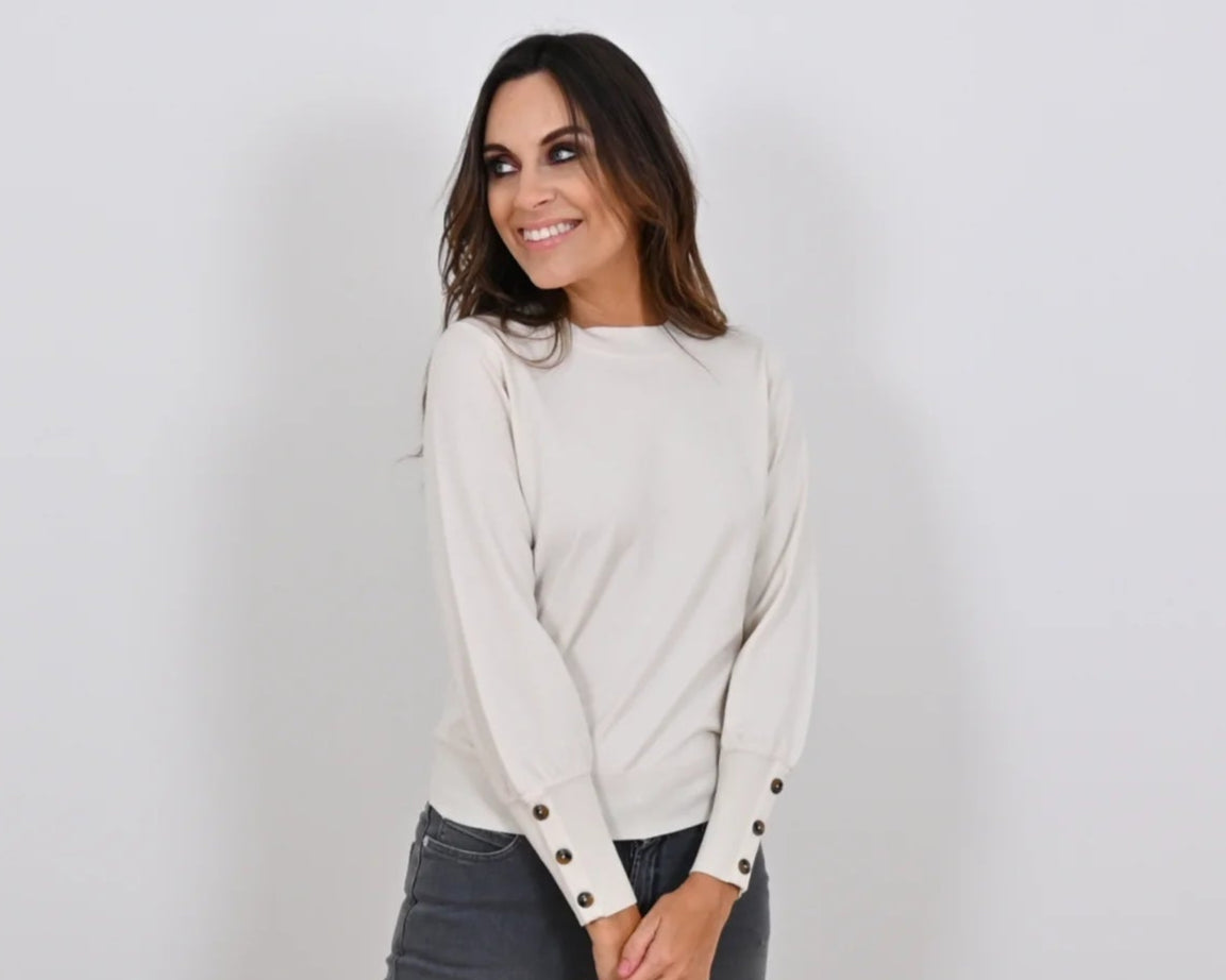 Pull Écru Léonie De Paris ( 252191 Roha )