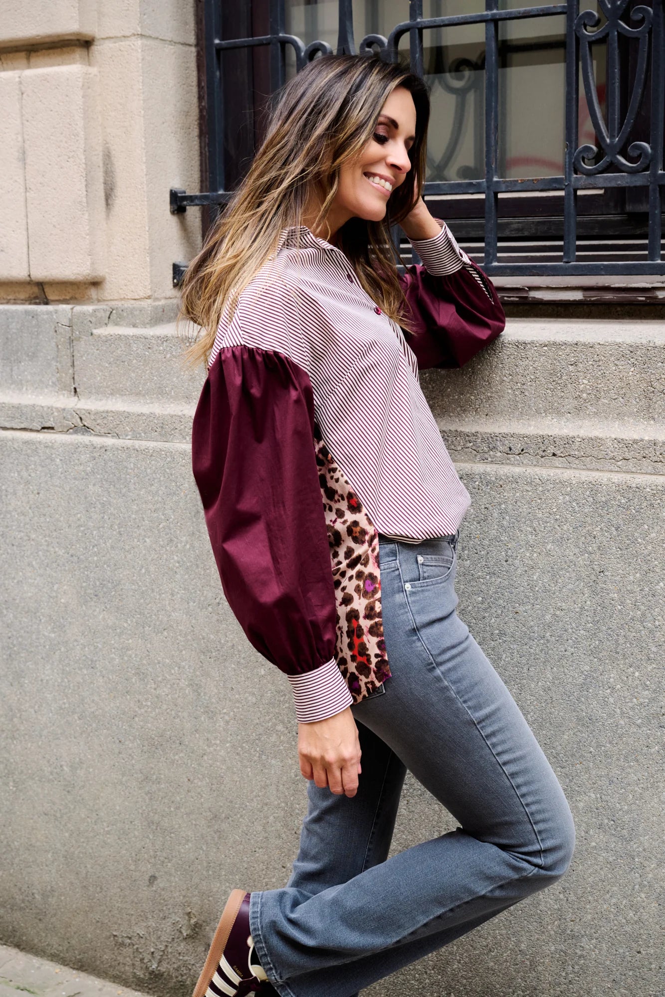 Broek Grijs Leonie De Paris ( 252018 Caro )