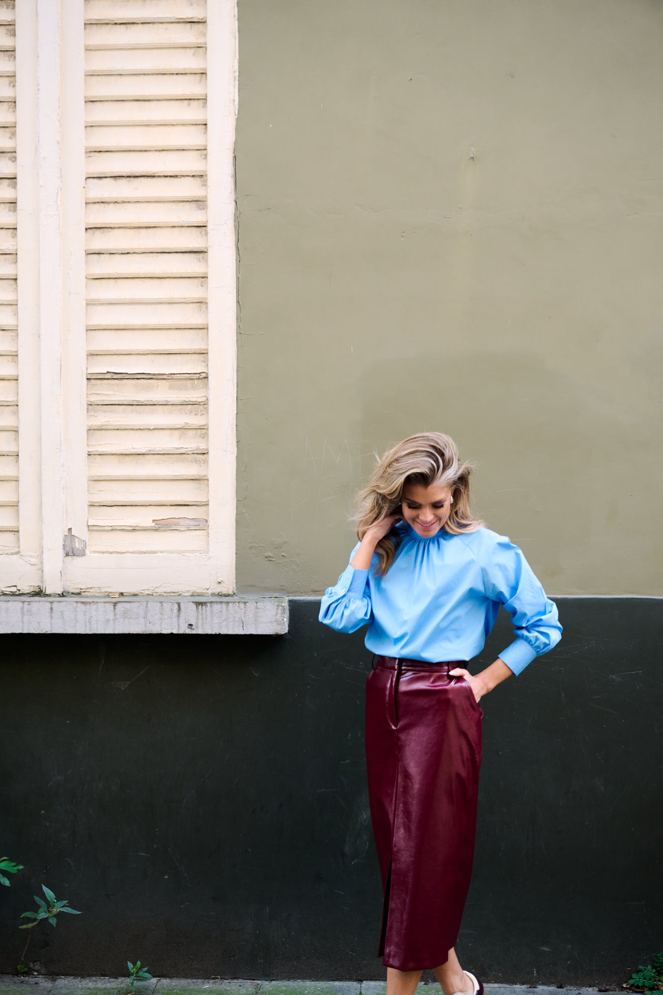 Rok Aubergine Leonie De Paris ( 252233 Suze )
