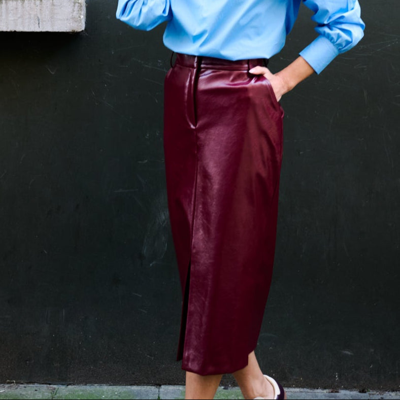 Rok Aubergine Leonie De Paris ( 252233 Suze )