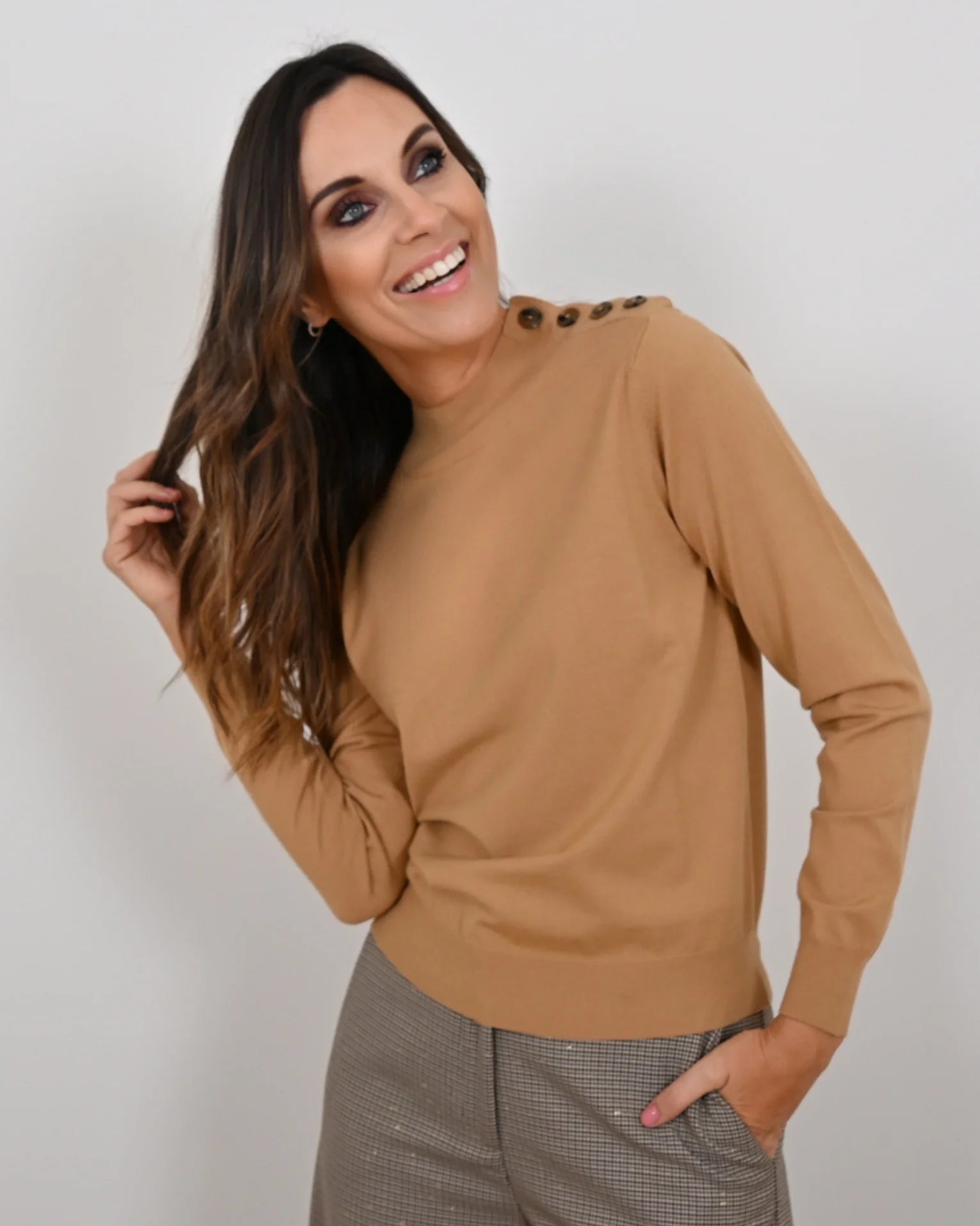 Pull Camel Léonie De Paris ( 252142 Maha )