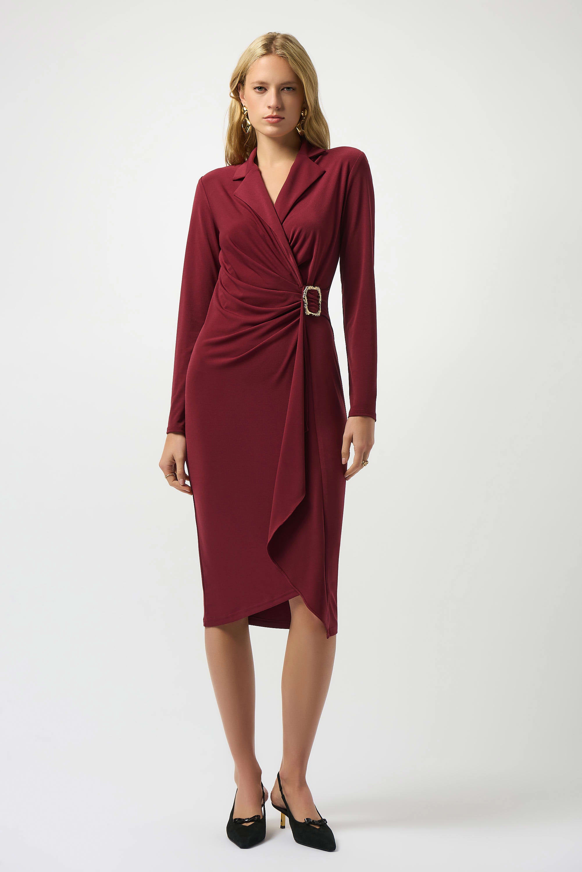 Robe Ribkoff bordeaux ( 253145/4433 )