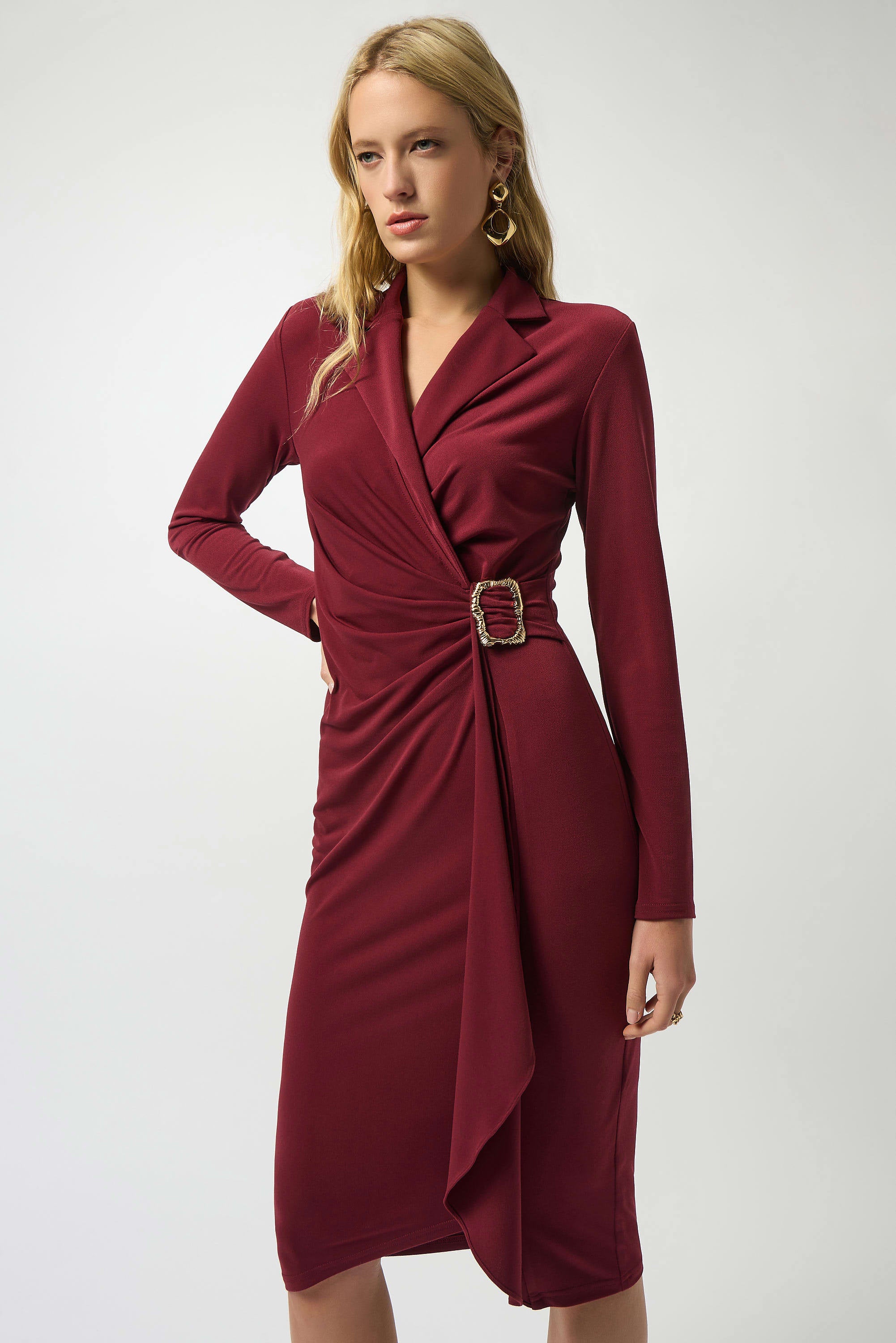 Robe Ribkoff bordeaux ( 253145/4433 )