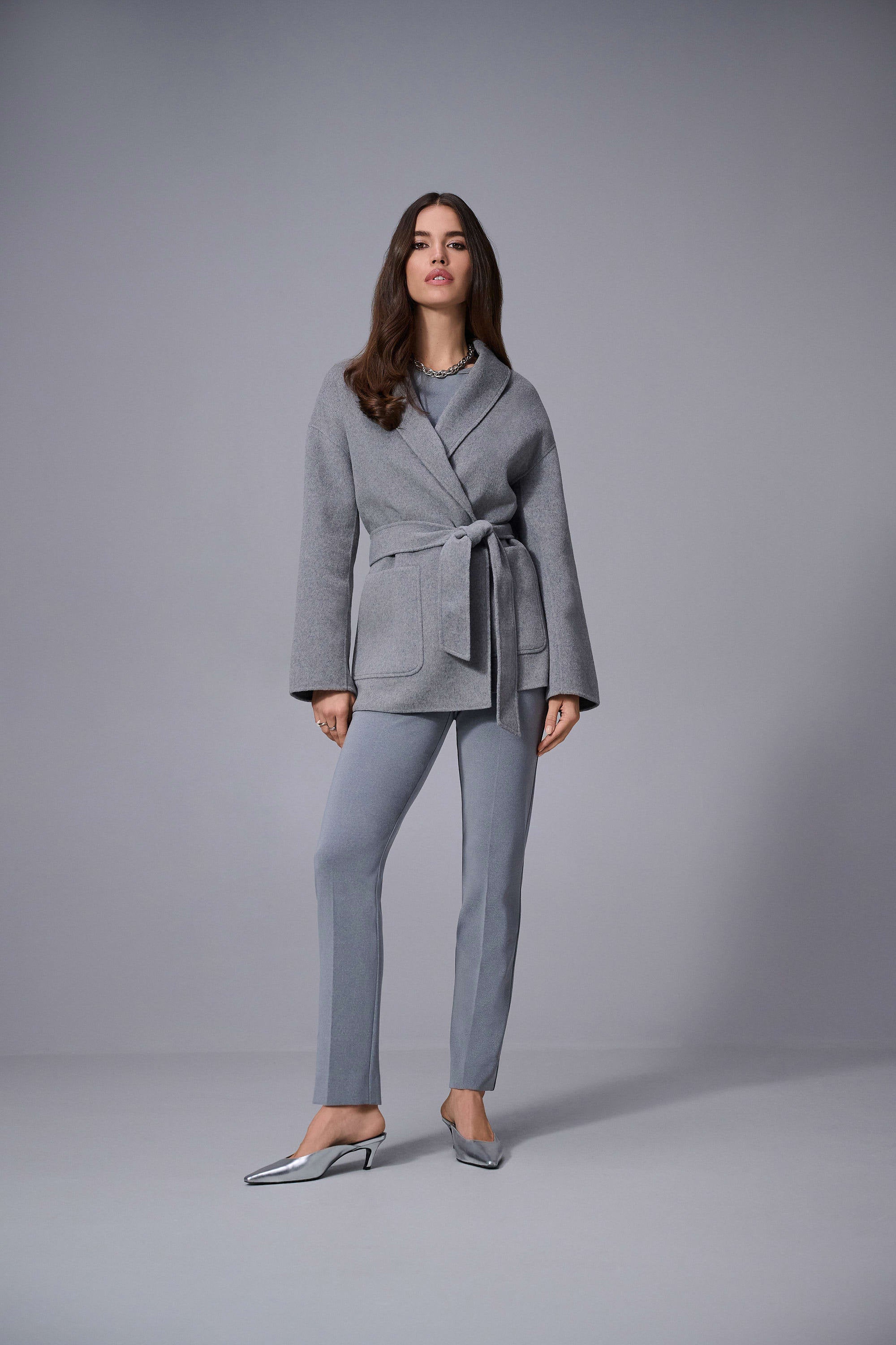 Broek Bleekgrijs Ribkoff ( 253295/2988 )