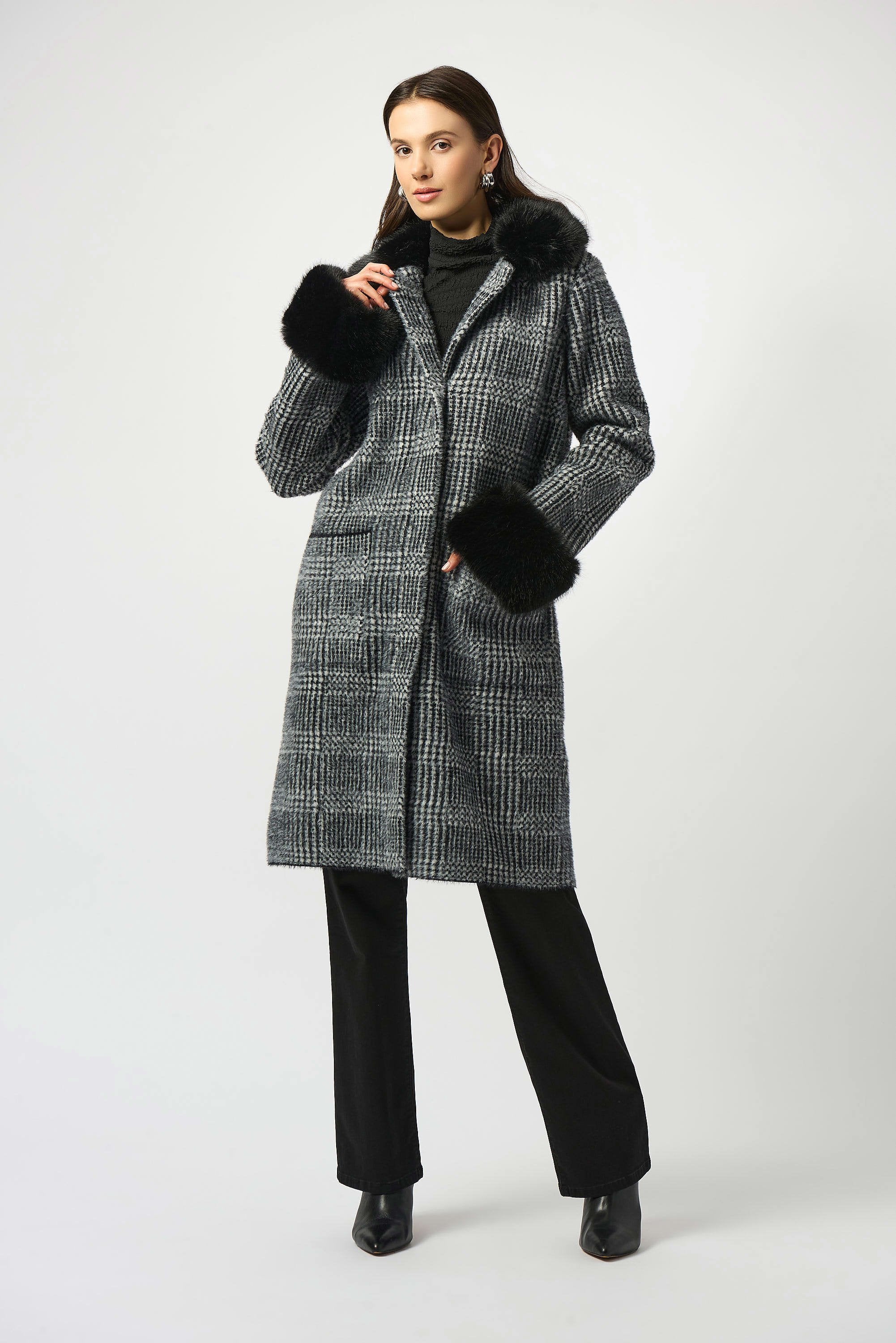 Manteau Noir Ribkoff ( 253900/272 T )