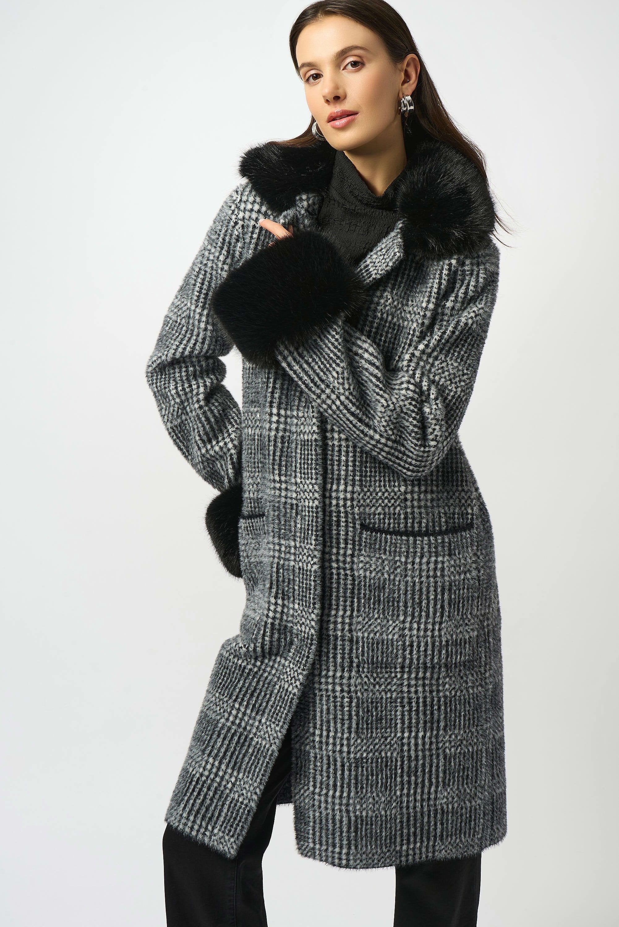Manteau Noir Ribkoff ( 253900/272 T )