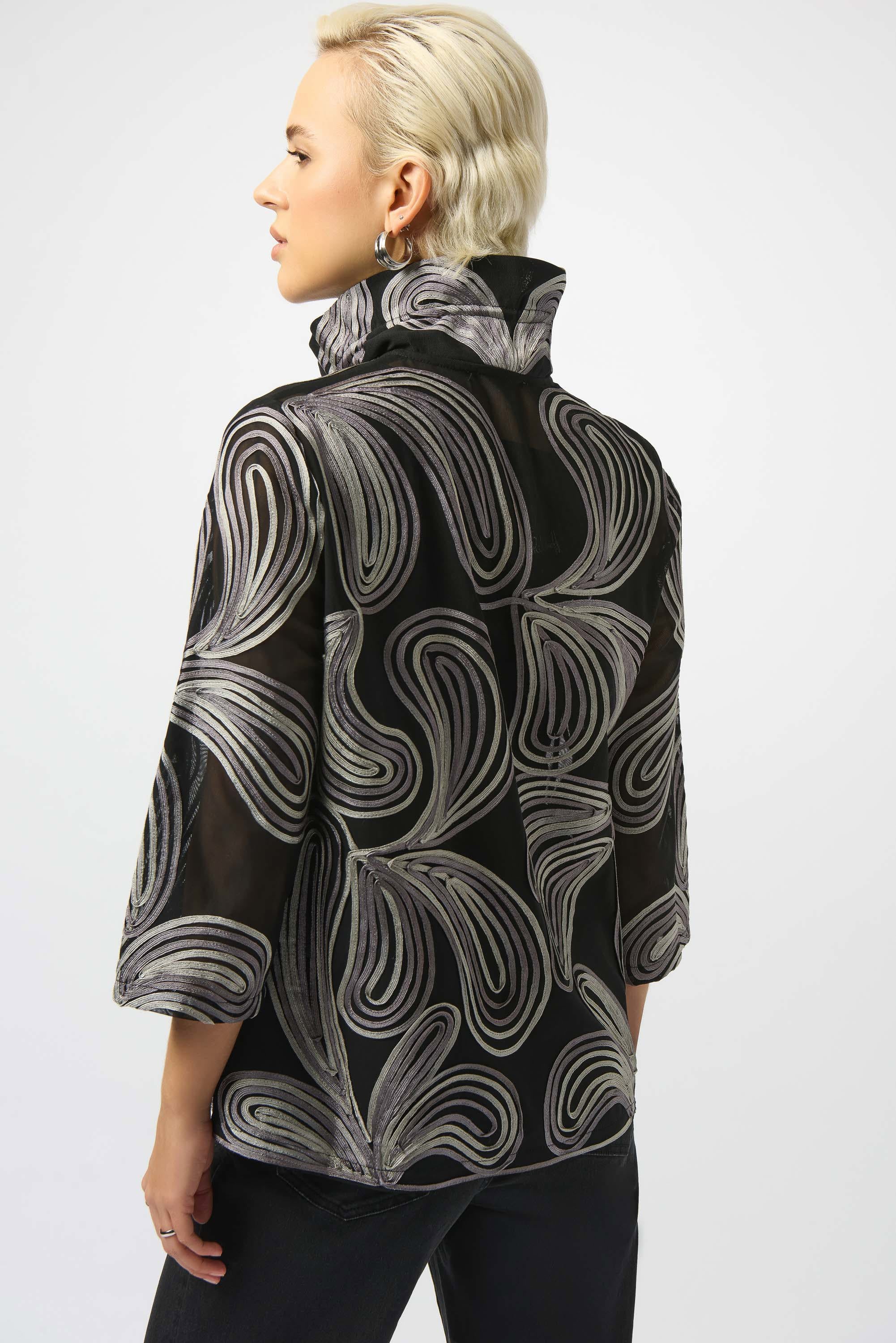 Chemisier noir Ribkoff ( 253949/178 )