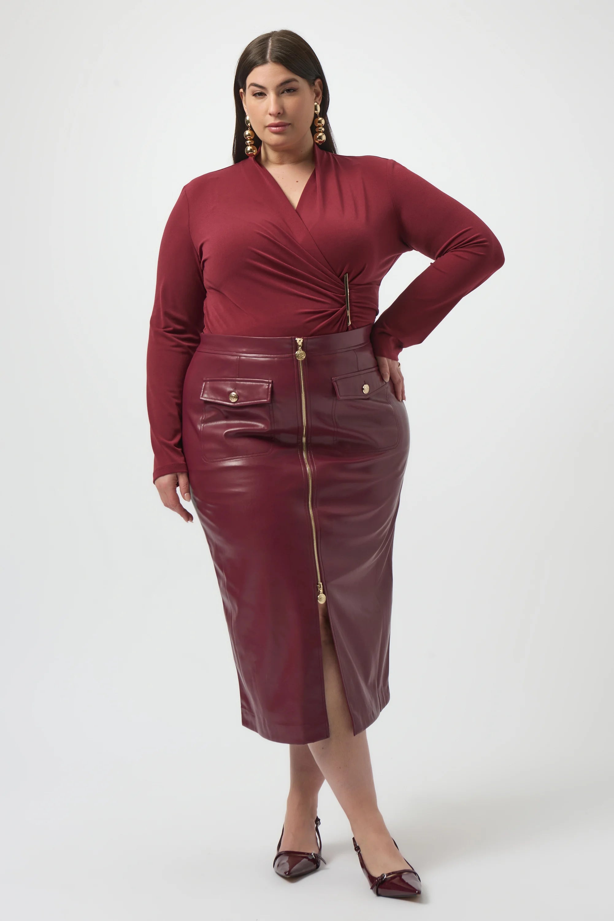 Jupe Bordeaux Ribkoff ( 253991/4433 )