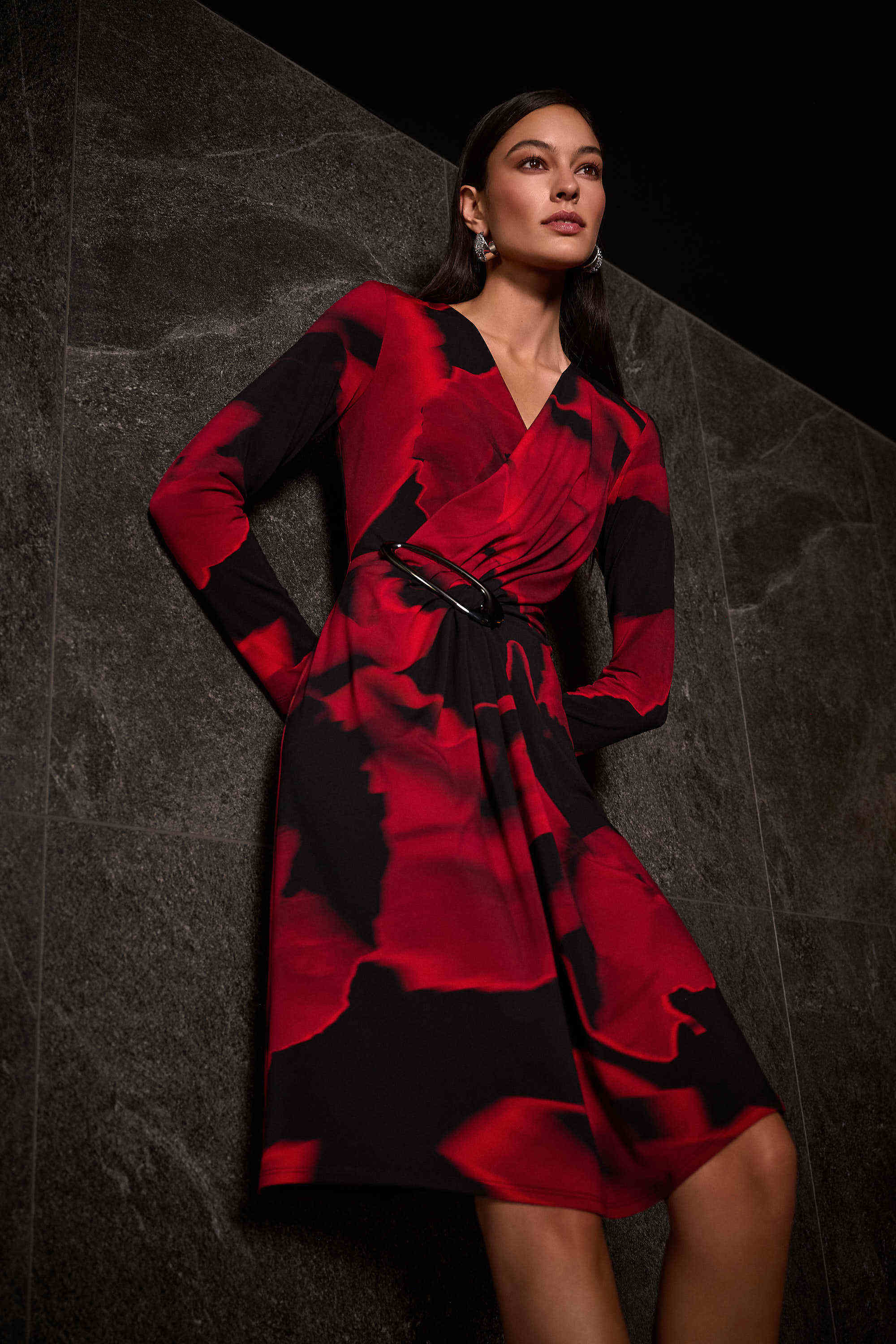Robe rouge Ribkoff ( 254088/250 )