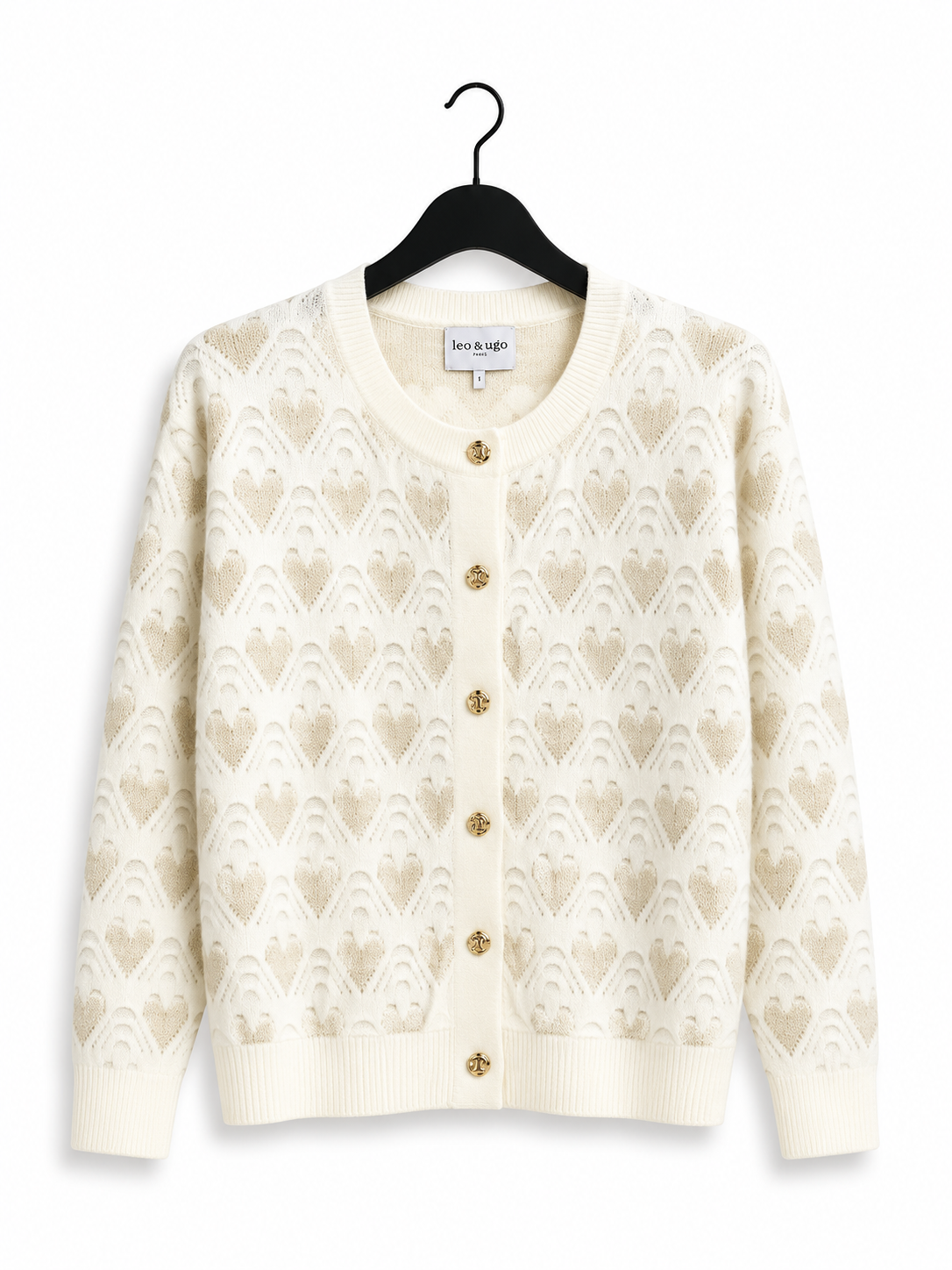 Giletpull Ecru Leo & Ugo ( Kh036/Offwh Gold )