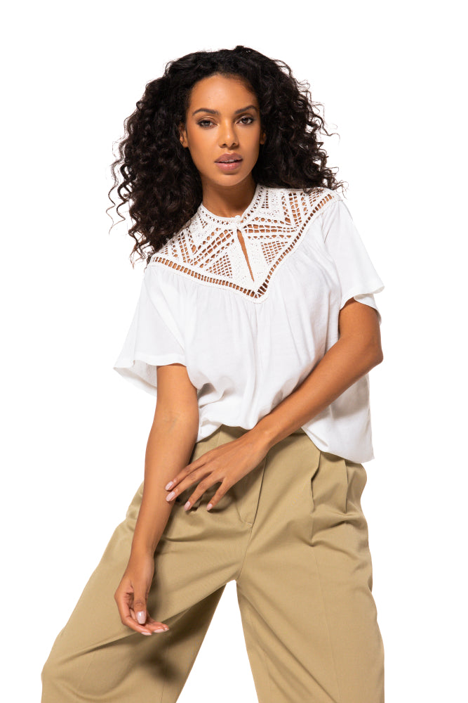 Bloes Wit Caroline Biss ( 1630/91 )