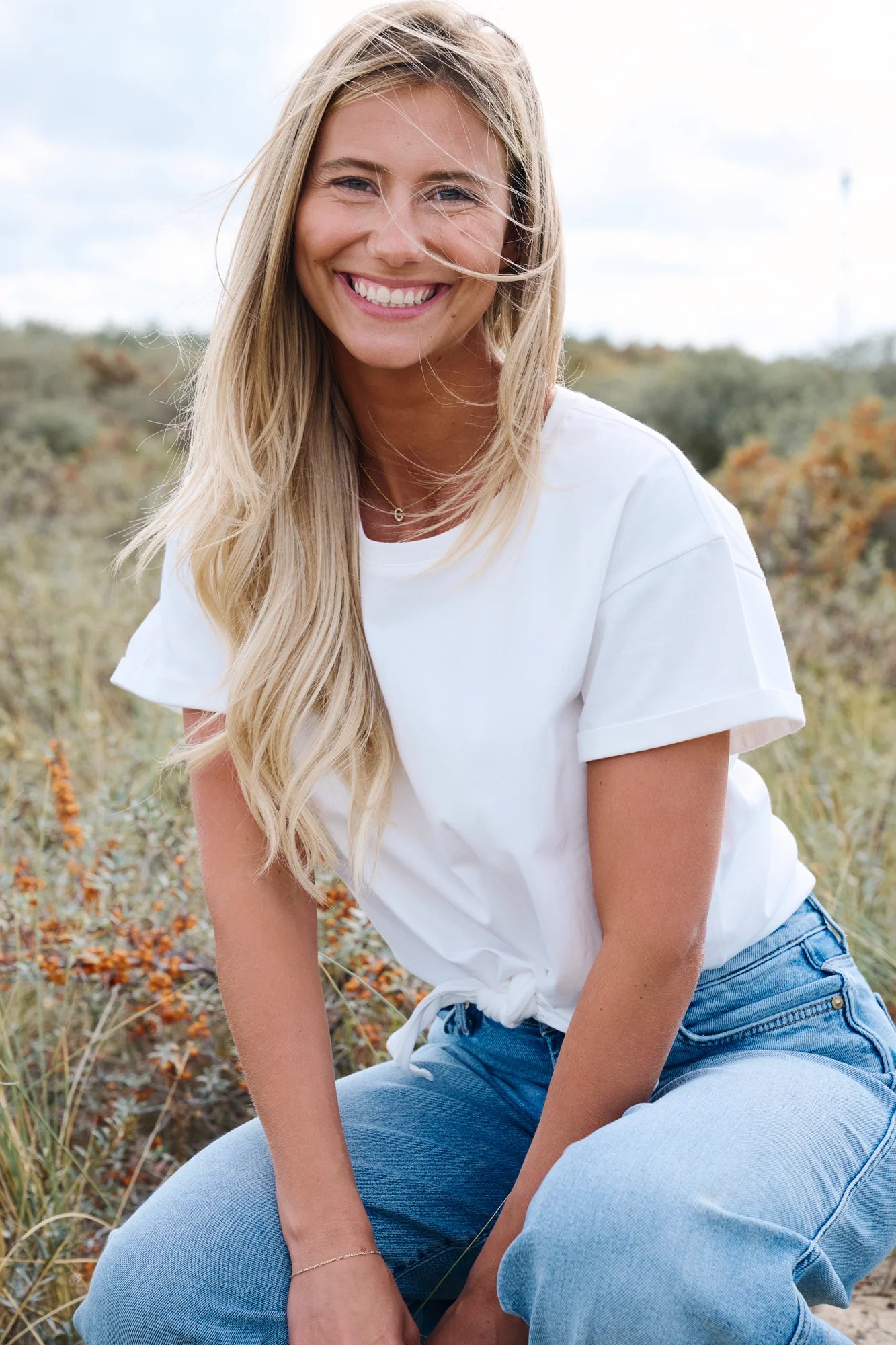 T-Shirt Wit Leonie De Paris ( 261071/Flo )