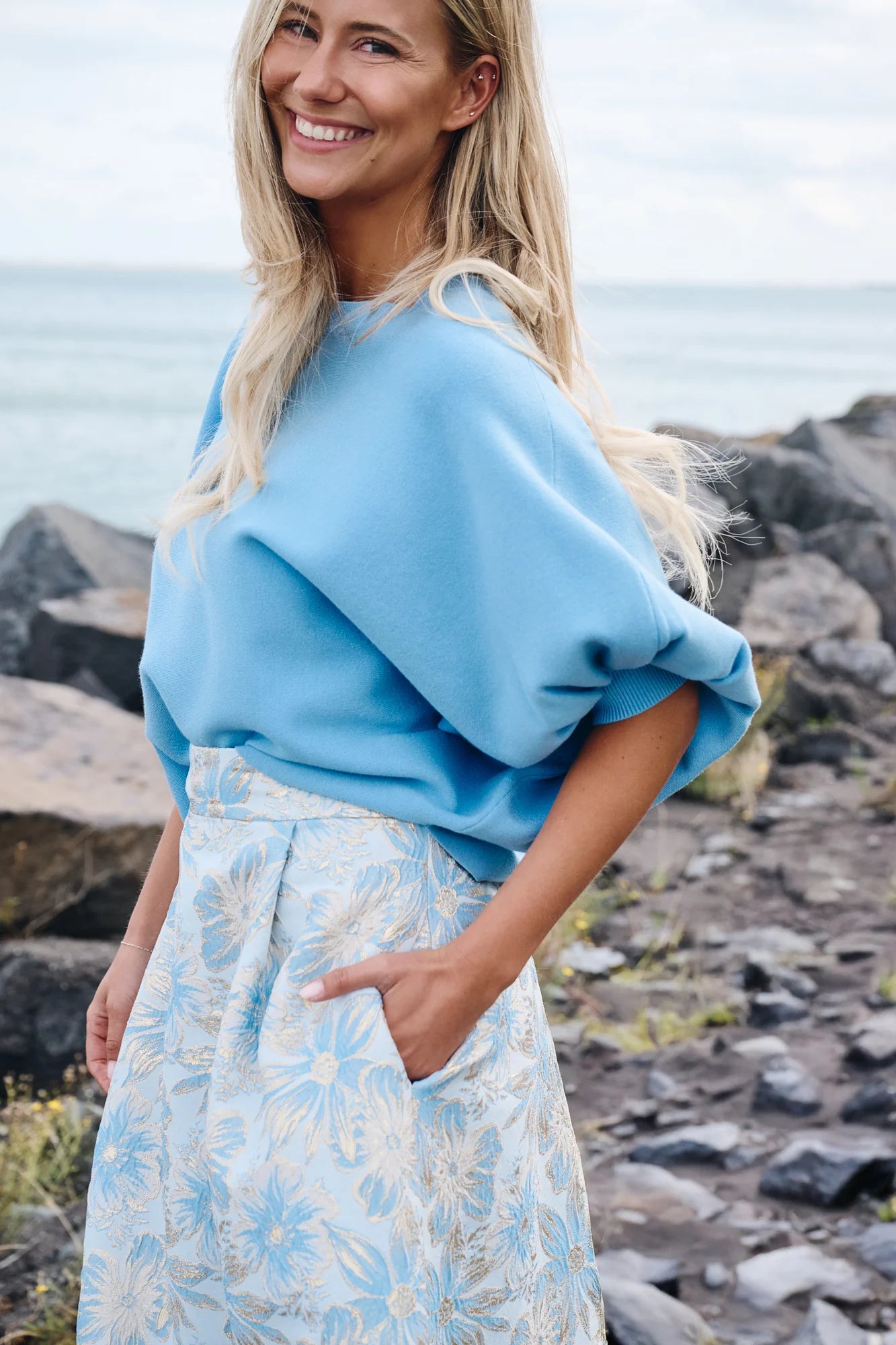 Rok Bleekblauw Leonie De Paris ( 261201/Sira )