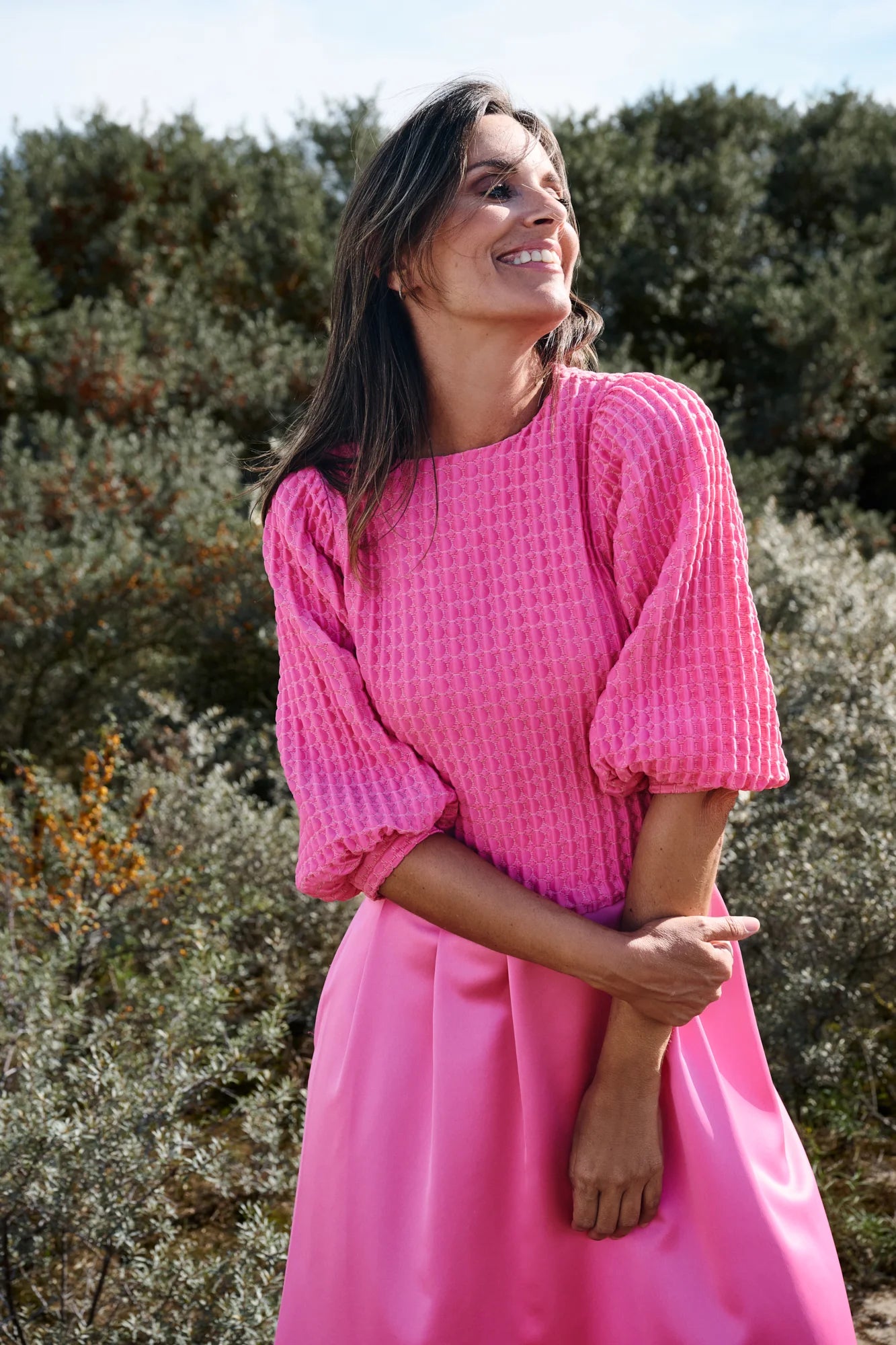 Rok Fuchia Leonie De Paris ( 261133/Lott )