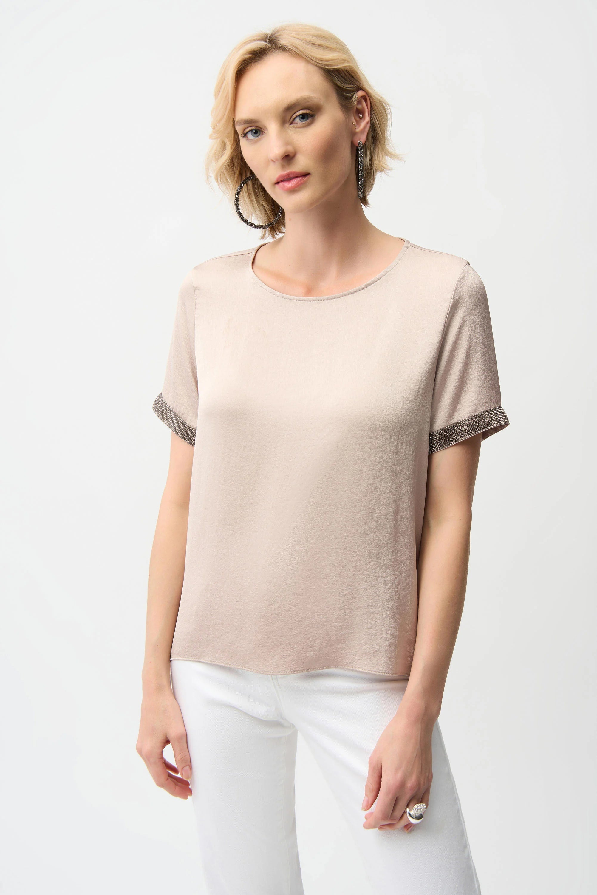 T-Shirt Beige Ribkoff Joseph ( 261116/4370   T )