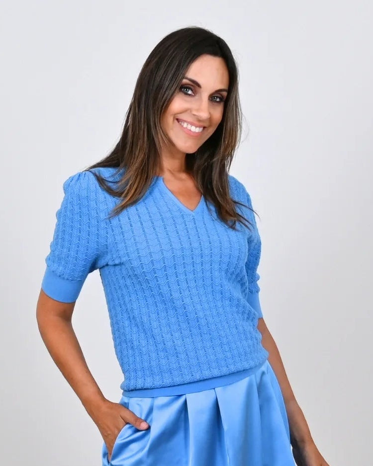 Pull Blauw Leonie De Paris ( 261048/Elfi )