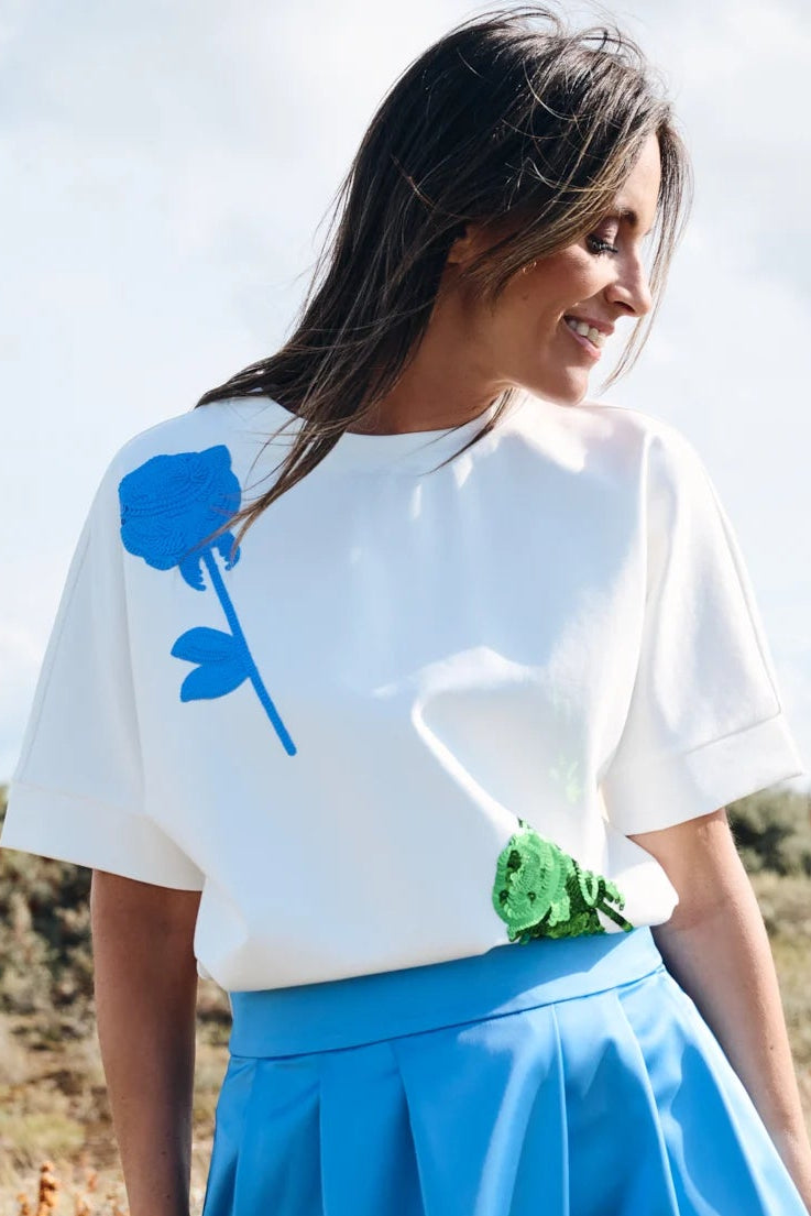 Sweater Wit Leonie De Paris ( 261179/Rose )