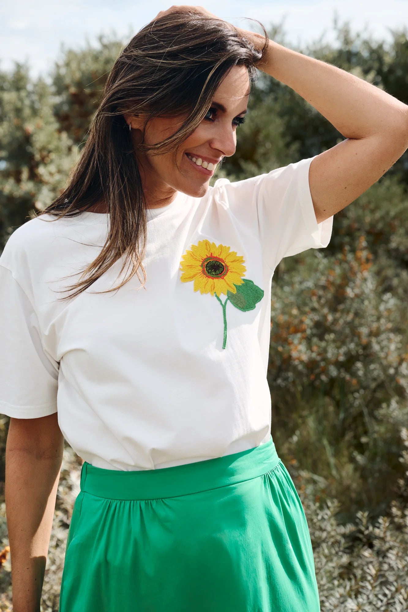 T-Shirt Wit Leonie De Paris ( 261210/Sun )