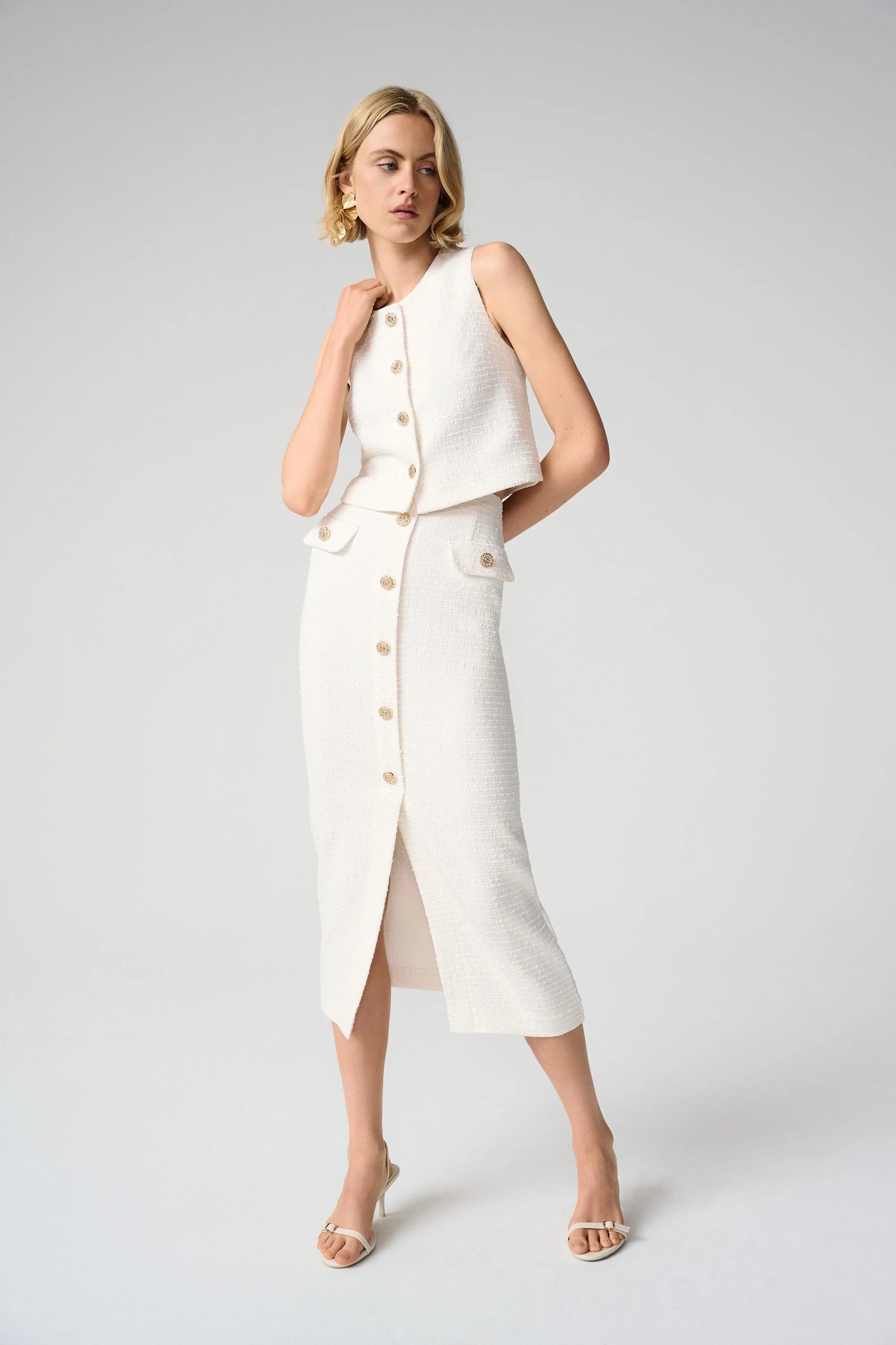 Rok Ecru Ribkoff ( 261301/34 )